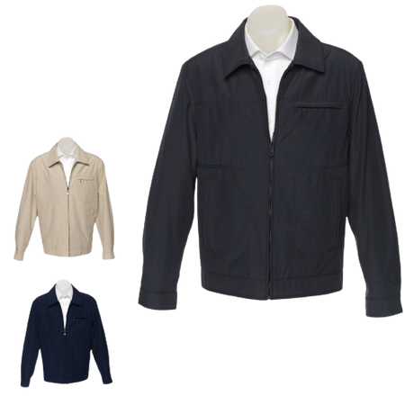 Daniel Hechter Mens Sam Jacket Coat Full Zip Lined Blazer Warm Winter Casual - Beige