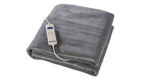 Dimplex Dream Easy Micro Fleece Electric Heated Throw Blanket - Light Grey (180x130cm) DHHTLG