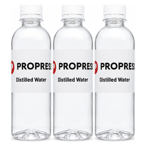 3x 350ml Propress Distilled Water Pack - For Garment Steamers