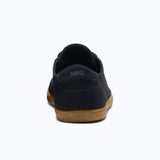 Xero Mens Dillon Canvas Barefoot Shoes - Black/Gum (Zero Drop Sneakers/Runners)
