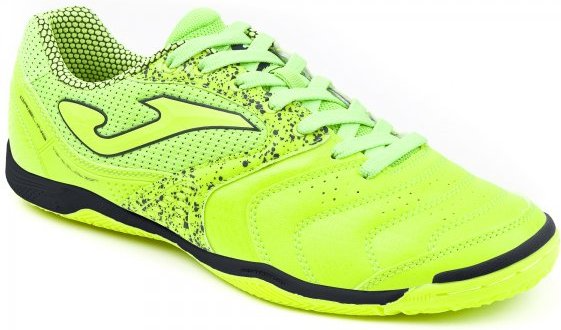 Joma Dribling 821 Indoor Futsal Shoes Football Boots in Green Fluro - EU 44.5