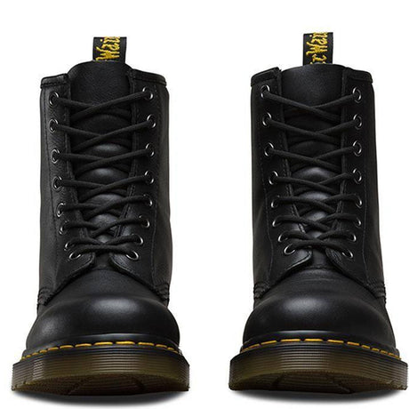 Dr. Martens Unisex 1460 8 Lace Up Leather Boots Shoes Doc Martins - Soft Nappa - Black Nappa