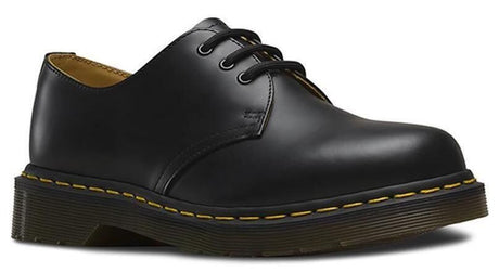 Dr. Martens 1461 Smooth Shoes Classic 3 Eye Lace Up Unisex - Black - 13 UK