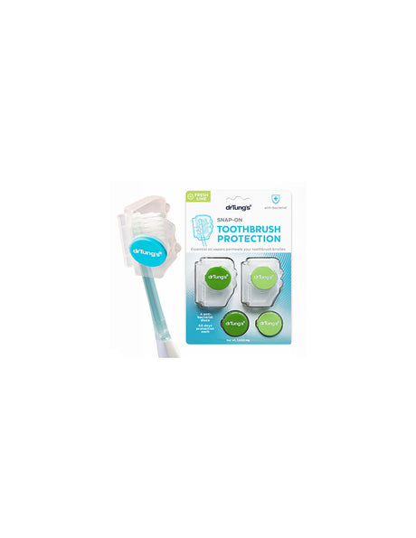 3x Dr. Tung's Snap-On Toothbrush Sanitizer Bulk Pack - Pack of 2