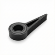 Magnetic Door Stopper Silicone Doorstop Wedge Jam Jammer in Black