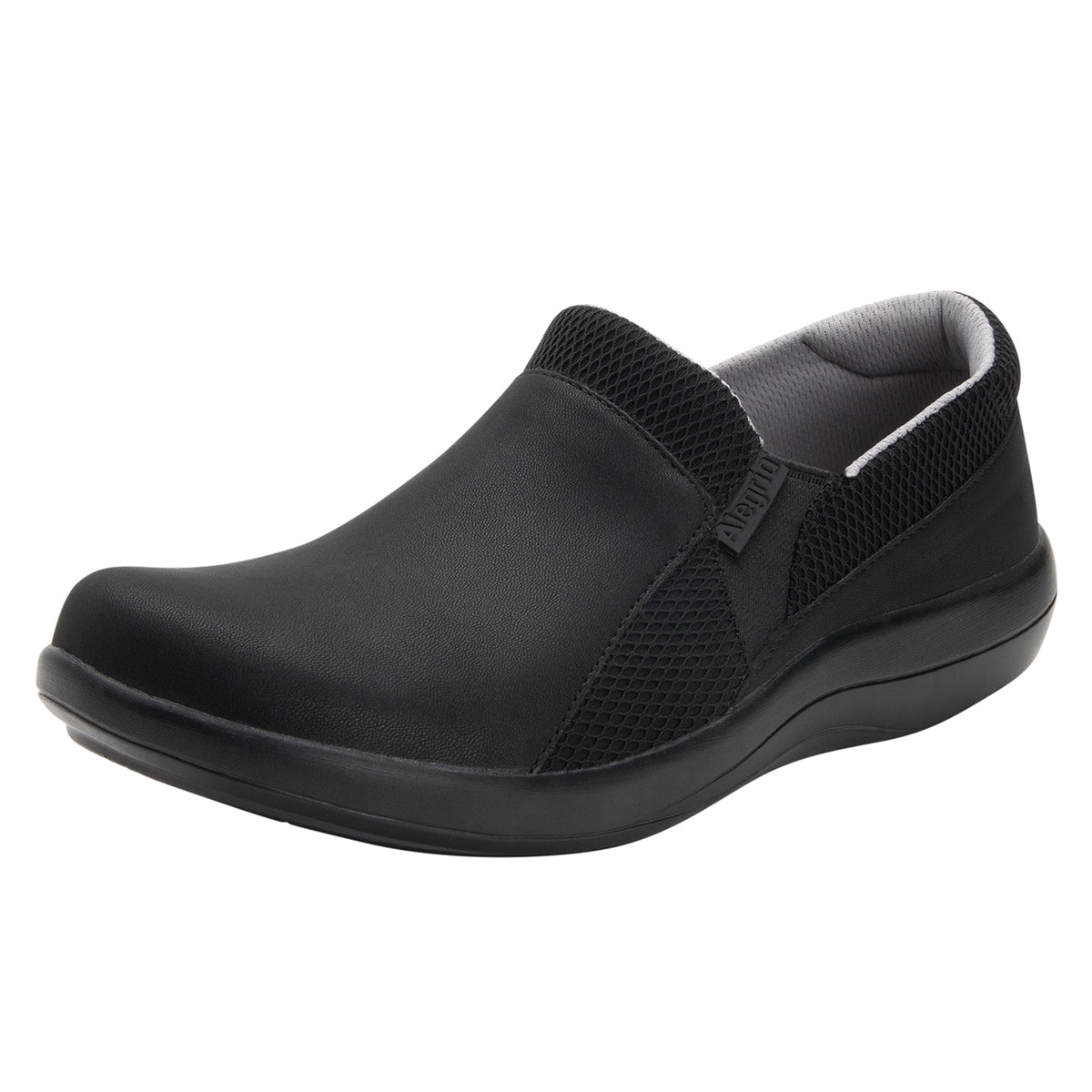 Alegria Duette Womens Nursing Shoes - Black (Slip-On Work Clogs)
