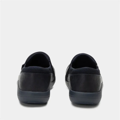 Alegria Duette Nursing Shoes Slip On Womens Work Hospitality in Swirl Wind Navy