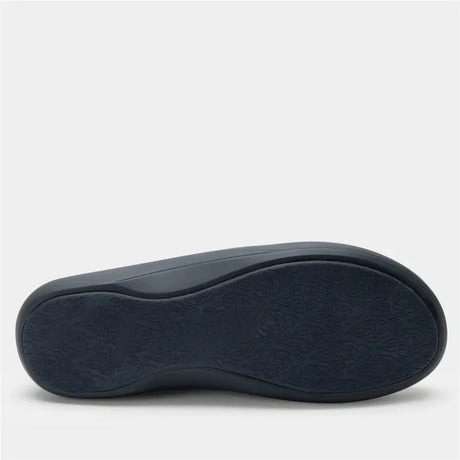 Alegria Duette Nursing Shoes Slip On Womens Work Hospitality in Swirl Wind Navy