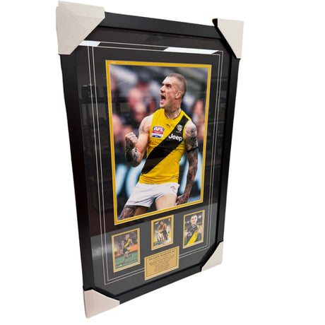 Hand Signed & Framed Dustin Martin Richmond Tigers Memorabilia w/ Certificate of Authenticity