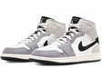Nike Air Jordan 1 Mid SE Craft Mens Shoes - Cement Grey/Black - Size US 7 (Sneakers)