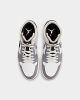 Nike Air Jordan 1 Mid SE Craft Mens Shoes - Cement Grey/Black - Size US 7 (Sneakers)