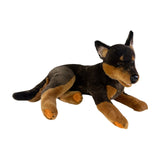 Bocchetta Denver 62cm Lying Kelpie Plush Toy (Australian Stuffed Animal Dog Gift)