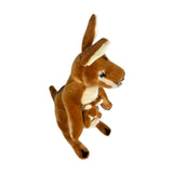 Bocchetta Dodger 44cm Red Kangaroo with Joey Plush Toy (Australian Stuffed Animal Souvenir Gift)