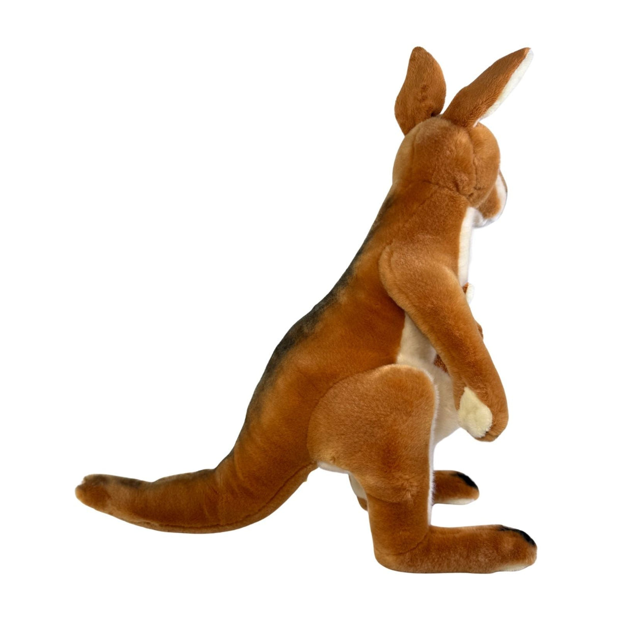 Bocchetta Dodger 44cm Red Kangaroo with Joey Plush Toy (Australian Stuffed Animal Souvenir Gift)