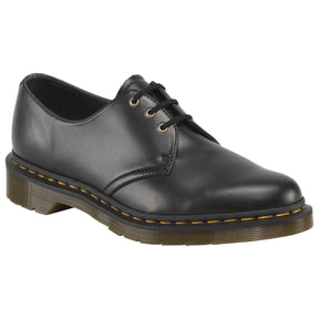 Dr. Martens VEGAN 1461 Unisex Shoes (3 Eye Lace Up Flats) - Black