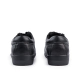 Sfida Emily Senior Kids Leather Lace Up School Shoes - Black (Boys/Girls)