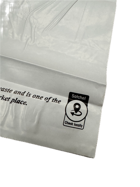 Enviro 80 Recycled Courier Satchel – 1kg Self-Seal Poly Mailer (385x265x45mm)