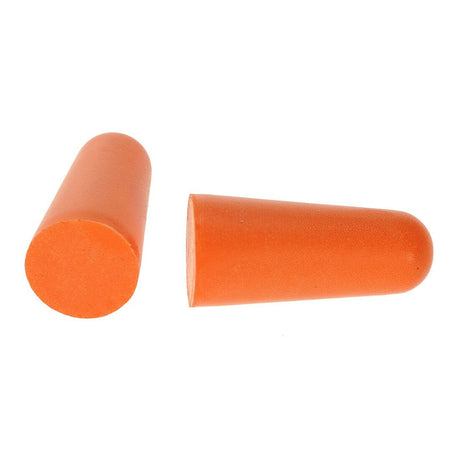 200x Portwest PU Foam Disposable Ear Plugs 33db SNR Bulk in Orange