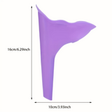 Womens Portable Silicone Emergency Urinal Pee Cup Toilet for Travel, Camping & more