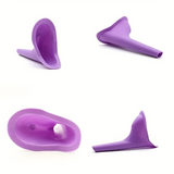 Womens Portable Silicone Emergency Urinal Pee Cup Toilet for Travel, Camping & more