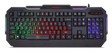 Wired Rainbow Backlit Gaming Keyboard with Splash Proof Design (GK-10L)