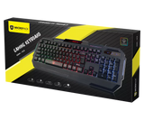 Wired Rainbow Backlit Gaming Keyboard with Splash Proof Design (GK-10L)