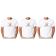 3x Adult Koala Melbourne Australia T-Shirt Pack - White (100% Cotton Souvenir Gift Tee Top)