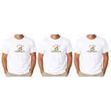 3x Adult Koala Melbourne Australia T-Shirt Pack - White (100% Cotton Souvenir Gift Tee Top)