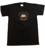 Adult Australia Kangaroo T Shirt Australia Day Souvenir Tee Top 100% Cotton - Black