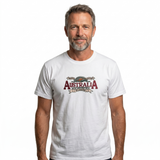 Adult Australian Wilderness Souvenir T Shirt - White (100% Cotton Tee Top)