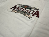 Adult Australian Wilderness Souvenir T Shirt - White (100% Cotton Tee Top)