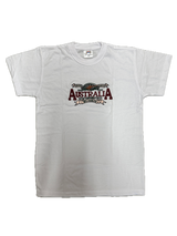 Mens Australia Wilderness T Shirt Souvenir Tee Top 100% Cotton - White - XL