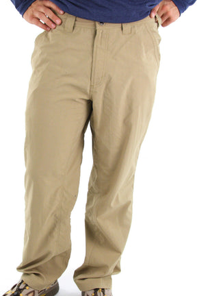ExOfficio Nomad Mens Pants (Wrinkle & Water Resistant Trousers 1021-5098) - Light Khaki
