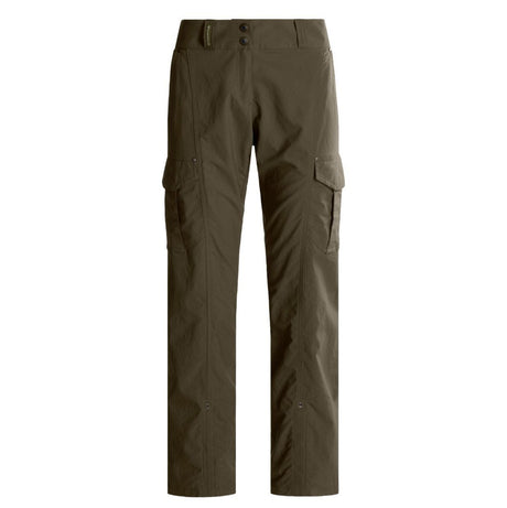 ExOfficio High Tide Pants Womens Cargo Camping Outback Trousers 2021-0908 - Dk Cigar