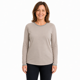 ExOfficio Soytopia Womens Long Sleeve Crew Top - Acorn (Eco 2011-0882)