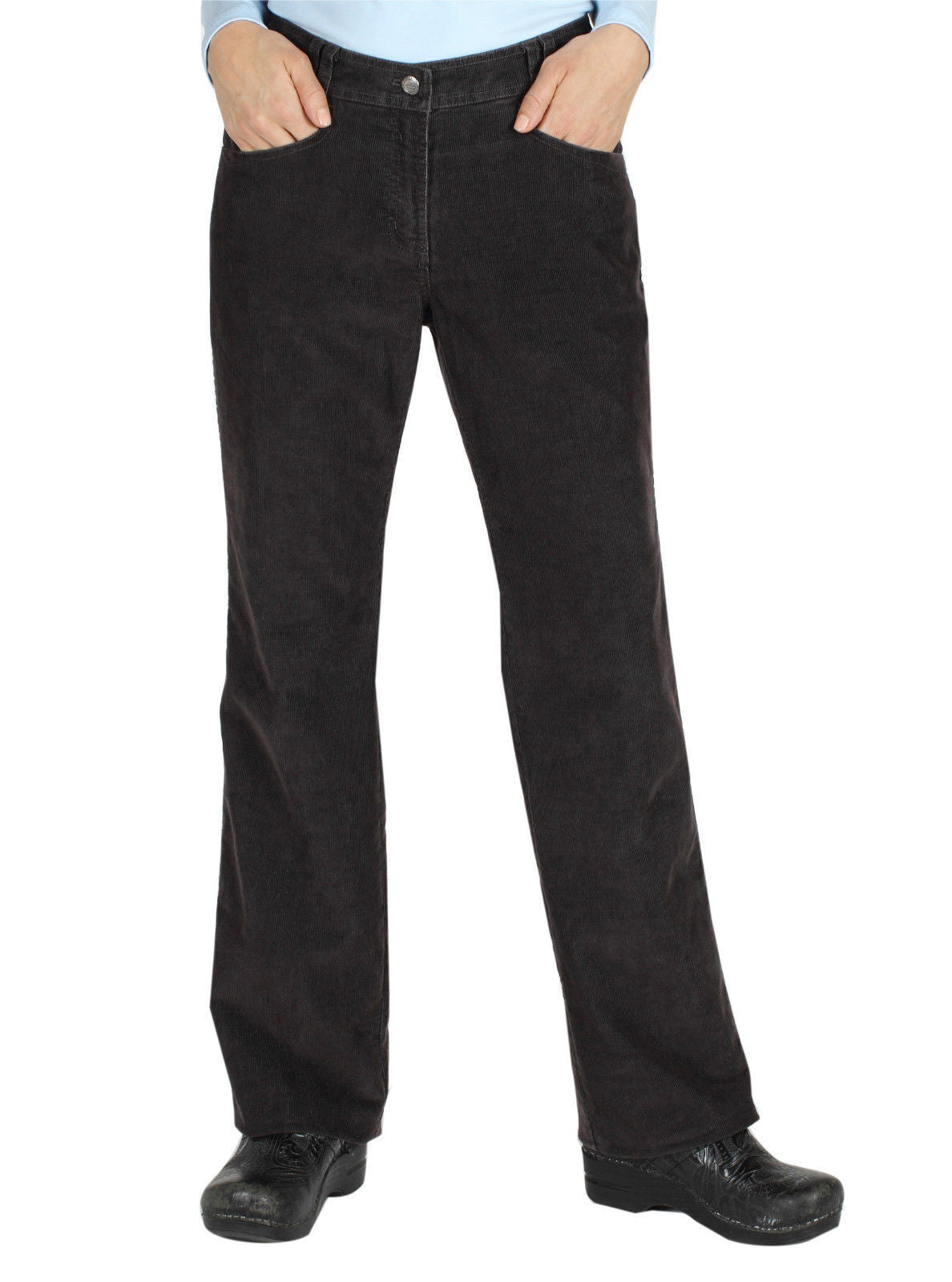 ExOfficio Flexcord Pant Womens Corduroy Cord Pants Trousers 2021-1659 Jeans - Dark Charcoal - 6