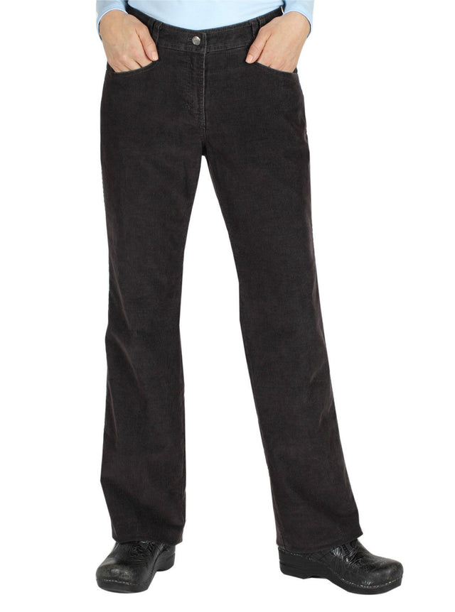 ExOfficio Flexcord Pant Womens Corduroy Cord Pants Trousers 2021-1659 Jeans - Dark Charcoal - 6
