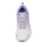 Sfida Expanse Womens Wide Toe Box Runners - White/Violet (Running Shoes/Sneakers)