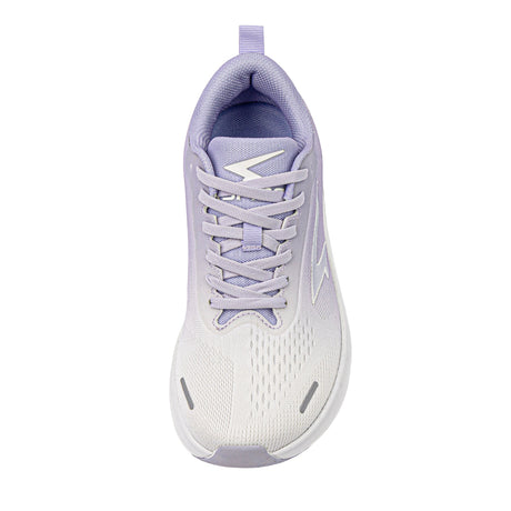 Sfida Expanse Womens Wide Toe Box Runners - White/Violet (Running Shoes/Sneakers)