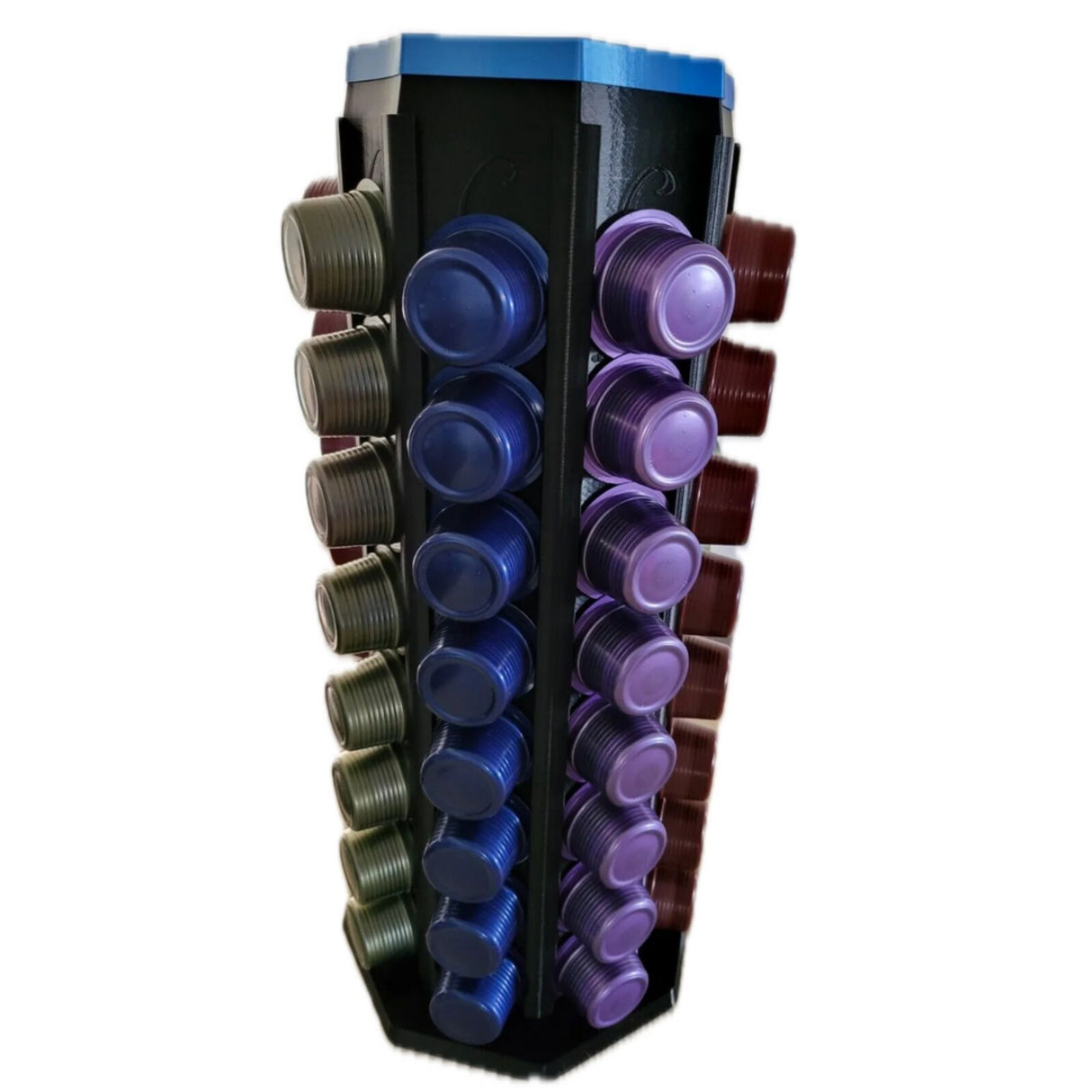 64 Pod Jumbo Expressi Coffee Holder for Aldi Pods - Black