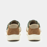 Alegria Eazeer Womens Athletic Shoes - Nomad (Vegan Leather Sneakers w/ Side Zip)