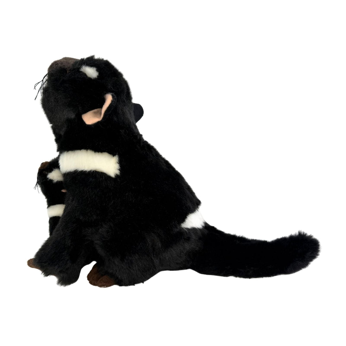 Bocchetta Ebony & Zippy 28cm Tasmanian Devil with Baby Plush Toy (Australian Stuffed Animal Souvenir Gift)