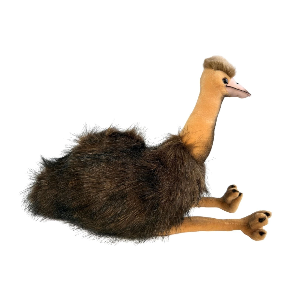 Bocchetta Emily 30cm Sitting Emu Plush Toy (Australian Stuffed Animal Souvenir Gift)
