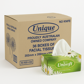 36 Boxes Facial Tissues 2-Ply Quality Extra Soft Bulk 180 Sheets 190x180mm Bulk