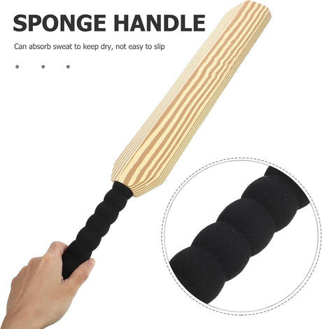 Kids EVA Cricket Bat & Ball Set 58cm Soft Foam Handle Backyard Sports Toy Kit