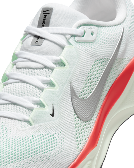 Nike Mens Air Zoom Pegasus 41 Sneakers Shoes Runners in White/Barely Green/Crimson
