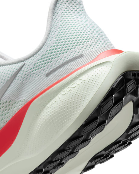 Nike Mens Air Zoom Pegasus 41 Sneakers Shoes Runners in White/Barely Green/Crimson