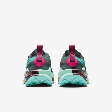 Nike Mens Zegama 2 Trail Running Shoes - Clay Green-Mint-Burgundy-Turquoise (Athletic Sneakers/Runners)