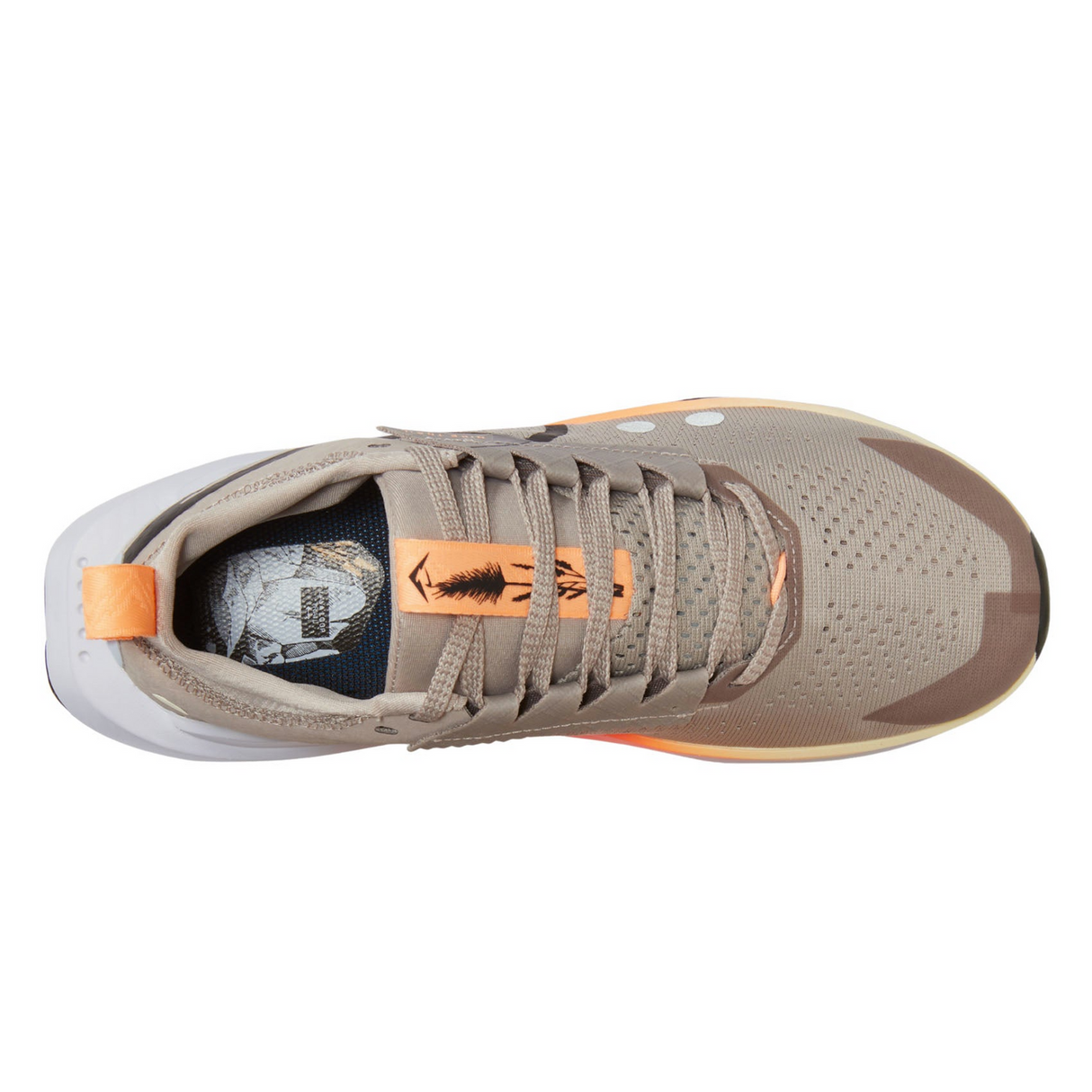 Nike Womens Zegama 2 Trail Running Shoes - Malt-Black-Ghost-Alabaster (Athletic Sneakers/Runners)