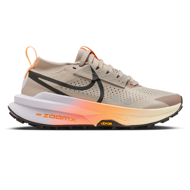 Nike Womens Zegama 2 Trail Running Shoes - Malt-Black-Ghost-Alabaster (Athletic Sneakers/Runners)